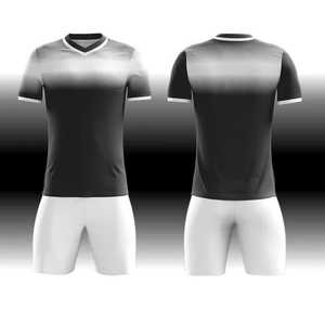 Uniforme de Fútbol Personalizado de Manga Corta de Primera Calidad, Secado Rápido, Transpirable, 100% Poliéster en Varios Colores, Venta al Por Mayor - Product Image 5