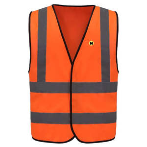 เสื้อกั๊กนิรภัยสีนีออนสว่างสดใสแถบสะท้อนแสงหลายกระเป๋ามองเห็นได้ชัดเจน - Product Image 1