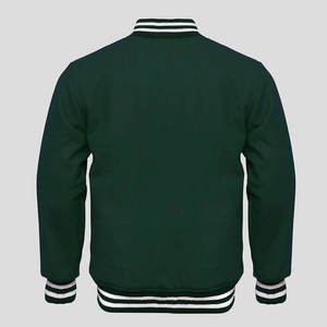 Chaqueta Bomber de Lona para Hombre, Estilo Casual Urbano, Cuello Alto, Logotipo Frontal, Impermeable y Transpirable, Nueva Colección de Invierno - Product Image 4