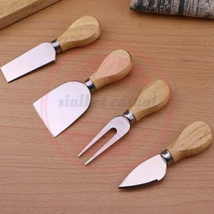 Rebanadora de alta calidad, esparcidor de mantequilla, tenedores, juego de herramientas para queso, juego de cuchillos para queso, cuchillos de acero inoxidable - Product Image 4