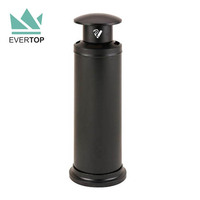 Cendrier sur pied TS-FCB011A Cendrier cylindrique Cendrier à brosse avec cendrier amovible Top Cigarette Butt Bin