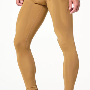 Factory Direct Price High Quality <b>Men</b> <b>Compression</b> <b>Leggings</b> Custom Color Lightweight Quick Dry Breathable Spandex/Polyester - Product Image 6
