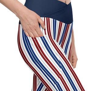 Mallas de yoga con cintura cruzada para mujer, mallas de yoga con cintura elástica de la más alta calidad, mallas de compresión al por mayor - Product Image 5