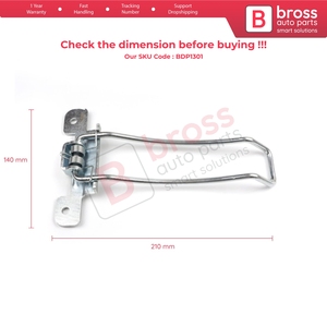 สายรัดจำกัดการเปิดฝาท้าย BDP1301 สำหรับรถยนต์ Daily ปี 1999-2014 รุ่น 500365957 - Product Image 5