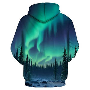 Sudaderas con capucha impresas en 3D para hombre personalizadas de la mejor calidad, sudaderas básicas de lana de invierno, mezcla de algodón, precio razonable, servicios OEM, sudaderas con capucha impresas en 3D - Product Image 2