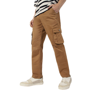 Pantalon cargo confortable pour hommes Vêtements pour hommes multi-poches Tissu doux et respirant Jambe droite Design Parfait pour la vente en gros - Product Image 5