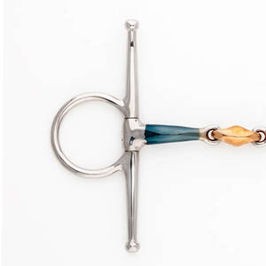 Acero inoxidable de alta calidad, mejilla completa, filete de hierro dulce, rombo articulado de cobre, broca de caballo, tachuela occidental inglesa - Product Image 3