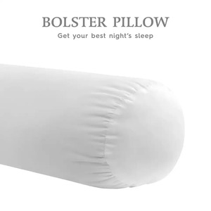 100% Premium 7D Polyester Tricoté Fibrefill Oreiller Oblong de haute qualité Lavable en machine pour dormir et s'étreindre - Product Image 2