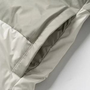 Veste bouffante imperméable et respirante pour hommes 240g col montant logo avant durable 100% polyester - Product Image 6