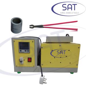 Fourneau de fusion automatique pour bijoux en or et en argent SAT pour machine de fusion avec creuset et pince Qatar Muscut Malaisie Singapour Pérou - Product Image 6