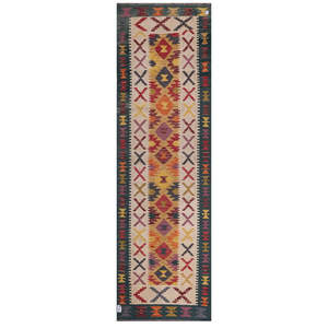 Tapis de couloir Maimana Afghanistan Kilim 294 x 89 cm - Product Image 1