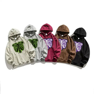 เสื้อฮู้ดแบบครอปสำหรับผู้ชายเสื้อผ้าปักโลโก้ผู้ผลิตปากีสถาน - Product Image 2