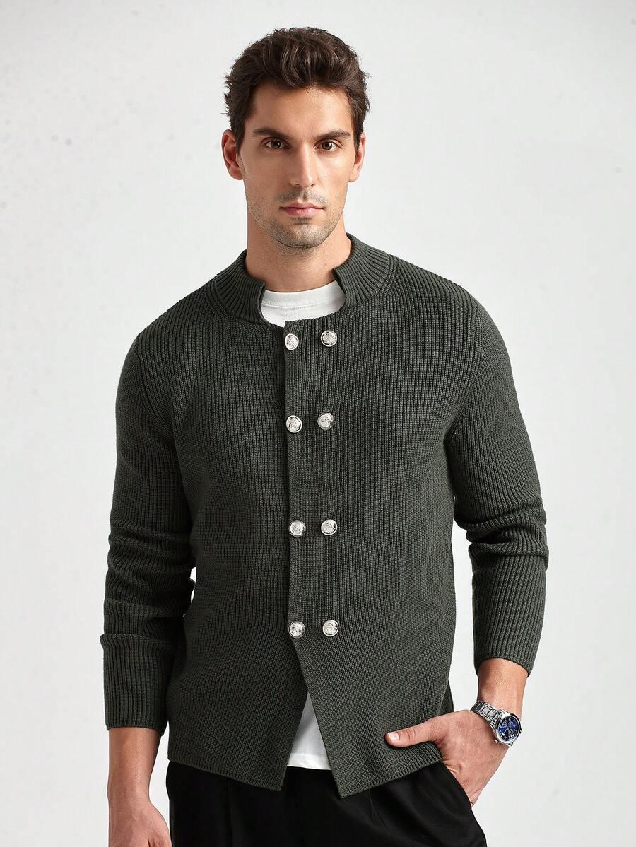 Order Online Dark Green Cardigan Loose Fit Design, Customizable Logo Option  | Alibaba.com
