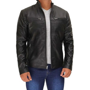 Chaqueta de Cuero Transpirable para Hombre y Chaqueta de Cuero de Moda para Invierno de Alta Demanda - Product Image 3