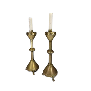Unique Design Aluminium Gold Color <b>Candle</b> Stand With Premium Quality Customized Shape <b>Candle</b> Stand In <b>Bulk</b> - Product Image 4