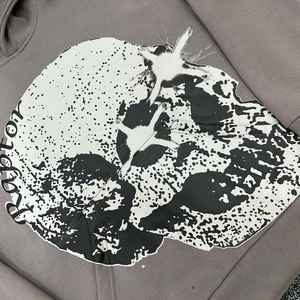 Sudadera con Capucha Personalizada de 500 g/m², 100% Algodón, Estilo Urbano, Logotipo Bordado DTF, Corte Holgado para Hombre, Marca Privada, Ropa de Invierno - Product Image 5