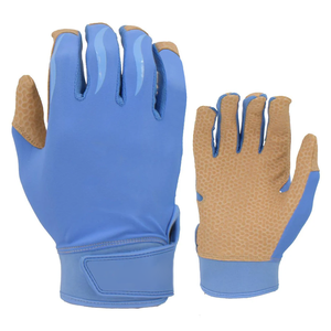 Prix usine de haute qualité couleur personnalisée manchette courte conception cuir fait jeunesse adulte Baseball frappeur gants de sport - Product Image 6