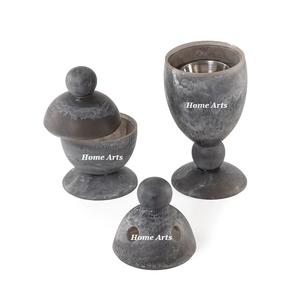 Quemador de incienso de forma redonda de tamaño personalizado Mabkhar de madreperla y acero inoxidable para accesorios de decoración del hogar - Product Image 2