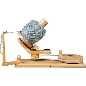 Bobinadoras de hilo de bolas de madera multicolores adecuadas para bobinado de bolas de hilo Ideal para manualidades de agujas y tiendas de hilo de la India - Product Image 4