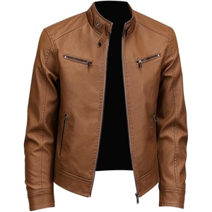 แจ็กเก็ต lambskin BOMBER สำหรับผู้ชายสไตล์วินเทจสร้างขึ้นเพื่อความแข็งแกร่งเหนือกาลเวลาและความรู้สึกที่แท้จริง - Product Image 2