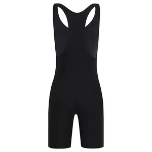 Justaucorps de lutte pour homme avec logo frontal personnalisable, favorise les mouvements explosifs, équilibre stable, tissu extensible résistant pour le contrôle du tapis - Product Image 5