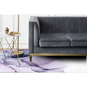 Alfombra con Estampado de Mármol Rosa: Alfombra de Terciopelo de Lujo, Moderna, Personalizada, Suave para Decoración de Interiores - Product Image 5