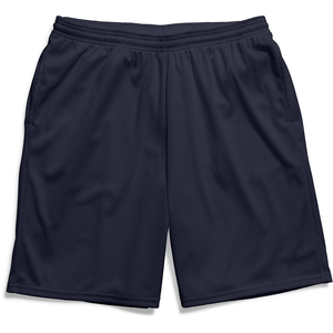 Pantalones cortos de malla con logotipo personalizado para hombre, pantalones cortos de talla grande, transpirables, de secado rápido, sólidos, servicio OEM al por mayor, pantalones cortos informales de talla grande personalizados - Product Image 1