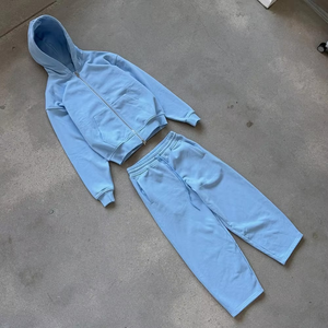 Chándal de poliéster para hombre, chándal personalizado, conjunto de Jogger, Etiqueta Privada, chándal en blanco, chándal para correr, conjunto de pantalones de chándal para hombre - Product Image 1