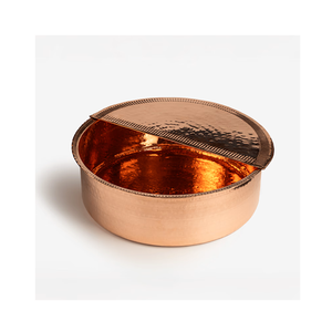 Bol de pied en cuivre pur Cuvette Cuticules de baignoire Rituel de pied Bain Spa profond Repose-pieds Bol pour au meilleur prix - Product Image 1