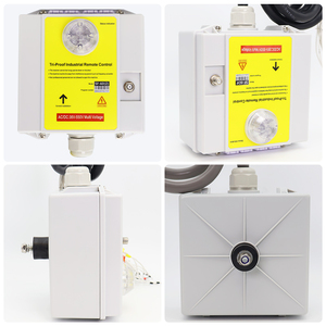 Phản hồi tốt cho cần cẩu vân tay hướng dẫn điều khiển từ xa 6 nút tốc độ gấp đôi cho hoạt động của cần cẩu - Product Image 3