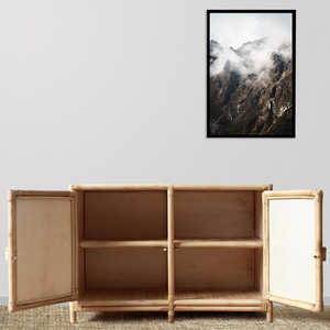Compact modern design <b>cabinets</b> luxury rattan storage <b>cabinet</b> cupboards for home & kitchen <b>organizing</b> - Product Image 5