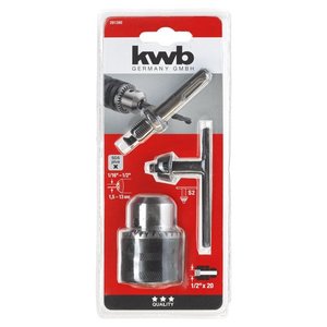 Support de mandrin de perceuse KWB 13 mm (1/2 "- 20 UNF) Modèle 291390 - Product Image 2