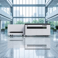 Cortadora de Tubos Automática de 3000w, Modelo 3015 6020, Tipo Cerrado, Corte por Láser de Fibra, Máquina de Corte por Láser de Fibra Multiusos para Láminas y Tubos 6025