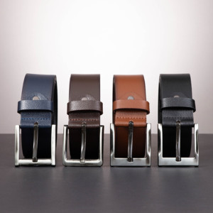 Người Đàn Ông Của Cao Cấp Akyol Giản Dị Vành Đai Hợp Kim Vuông Khóa 4.5Cm Chiều Rộng Hoàn Hảo Sự Pha Trộn Của Chất Lượng Và Sang Trọng - Product Image 6