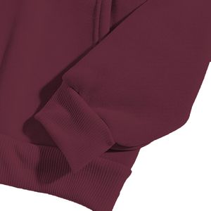 High Quality 100% Cotton Terry Oversize Hoodie Streetwear Thick Fleece Drop Shoulder Plain Blank Custom Men's Hoodie for - Product Image 3