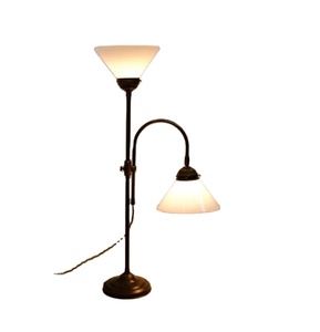 Dutch Brass Table <b>Lamp</b> with white opaque glass shade Moroccan table <b>lamp</b> brass light best selling product of 2022 - Product Image 1
