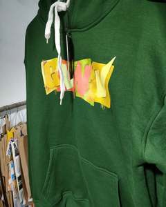เสื้อฮู้ดเก็บความร้อนของผู้ชายแฟชั่นชั้นนำเสื้อฮู้ด100% หน้าจอผ้าฝ้ายพิมพ์ลายเมอร์สกรีนภาพยนตร์ - Product Image 1