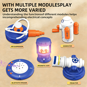 Kits STEM para Crianças com Mais de 1200 Projetos, Kit de Exploração de Eletrônica DIY, 66 Peças de Brinquedos Científicos para Meninos e Meninas de 8 a 12 Anos - Product Image 6