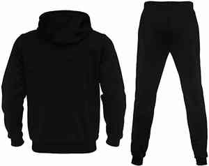 Jogger à capuche vierge avec logo personnalisé ensemble uni nouvelle mode couples vêtements de sport survêtement hommes 2 pièces ensembles de survêtements - Product Image 2