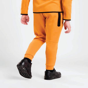 Ensemble survêtement orange pour enfants, deux pièces, veste zippée et pantalon de jogging, vêtements de sport décontractés, tenue de sport pour garçons - Product Image 4