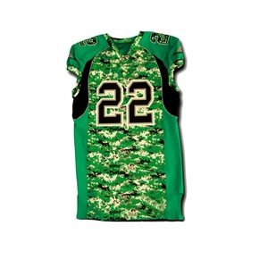Uniforme de camisetas de fútbol americano, diseño personalizado de calidad, venta al por mayor, para práctica juvenil, sublimación - Product Image 1
