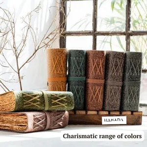 Leather Journal-Leather Bound Journal Deckle Edge Vintage Paper- <b>Floral</b> Embossed Book of Shadows -8 Inches X 6 Inches (Brown) - Product Image 4