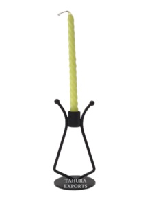 <b>Top</b> Trending Newest Black Metal Candle Stand Candlestick Holder Christmas and Home Decoration for Gifting and Party Supply - Product Image 4