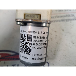 MOTOR ELÉCTRICO PARA VENTANA DELANTERA IZQUIERDA MERCEDES Serie Vito (W447) A4479063500 622951/ R9M (14>) - Product Image 6