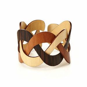 Puños de cuerno Ankole, brazaletes de cuerno de búfalo Natural, pulseras de cuerno pulido ancho para mujer, joyería Bohemia, accesorios de moda - Product Image 6