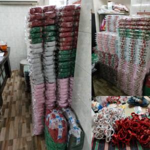 Diadema Artesanal Multicolor para Mujer JAUNTY, Tela Suave con Bordado, Piedras y Cuentas, Estilo Europeo Americano, Resistente y Duradera - Product Image 6