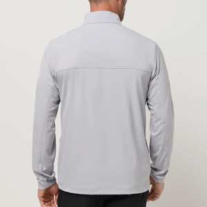 2025 nouvelle veste de Golf haut de gamme pour hommes imperméable respirant tissu de coquille souple coupe moderne Logo personnalisé OEM ODM - Product Image 3