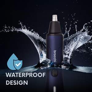 Recortador de Vello Nasal y de Oídos Eléctrico Portátil para Uso Doméstico, en Autocaravanas y Garajes, con Fuente de Alimentación USB y Batería, Hecho de Plástico Resistente - Product Image 3