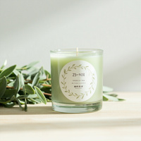 Bougie parfumée spirituelle pour le yoga et la méditation, bois de santal, jasmin, Nag Champa, encens, parfum créant une atmosphère calme et paisible