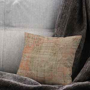 Terra Cotta Printed Pillow: Turkish Design Ethnic Patterned <b>Cushion</b> Case,<b>Cover</b>+Insert - Product Image 4